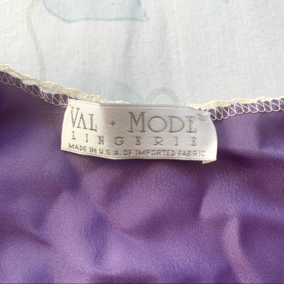 Vintage NWOT Purple Floral Lacy High Cut Ruffle Lingerie Body Suit - Picture 3 of 5